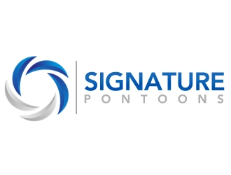 Signature Pontoons logo design by samueljho