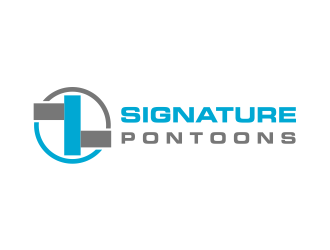 Signature Pontoons logo design by cintoko