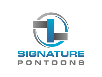 Signature Pontoons logo design by cintoko