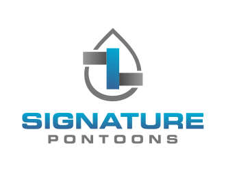 Signature Pontoons logo design by cintoko