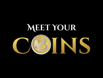 Meet Your Coins logo design by JessicaLopes