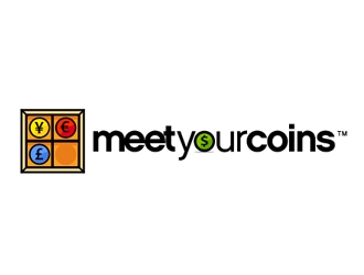Meet Your Coins logo design by Loregraphic