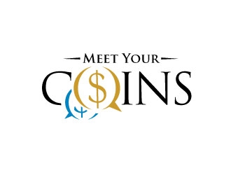Meet Your Coins logo design by sanworks