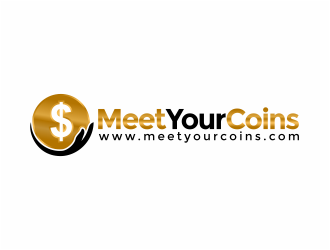 Meet Your Coins logo design by mutafailan