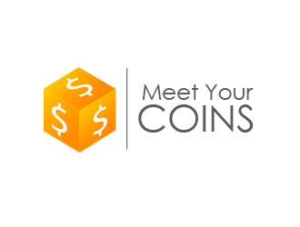 Meet Your Coins logo design by BeDesign