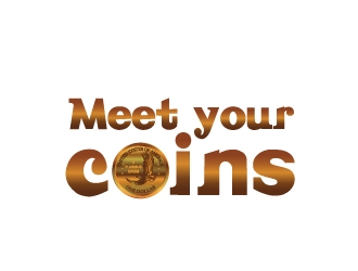 Meet Your Coins logo design by samuraiXcreations