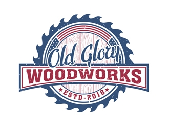 Old Glory Woodworks logo design by DreamLogoDesign