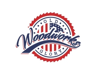 Old Glory Woodworks logo design by mercutanpasuar