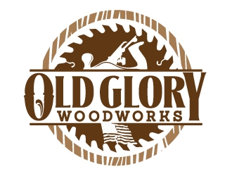 Old Glory Woodworks logo design by jaize