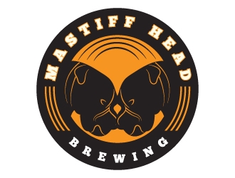 Mastiff Head Brewing logo design by Suvendu