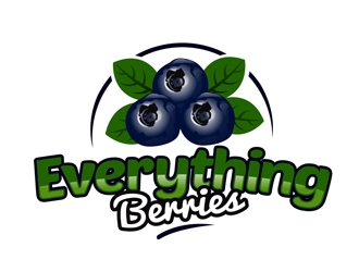 Everything Berries logo design by DreamLogoDesign