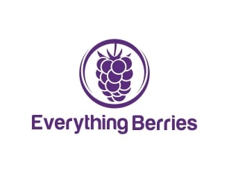 Everything Berries logo design by mercutanpasuar