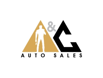 A&C Auto Sales logo design by sanu