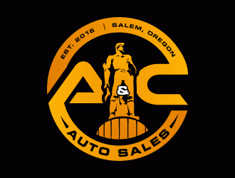 A&C Auto Sales logo design by lestatic22