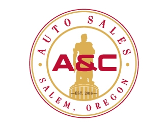 A&C Auto Sales logo design by Suvendu