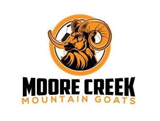 Moore Creek Mountain Goats logo design by karjen