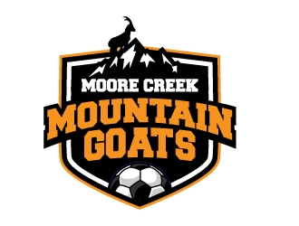 Moore Creek Mountain Goats logo design by jaize