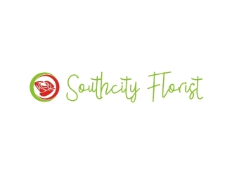 Southcity Florist logo design by EkoBooM