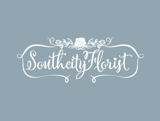 Southcity Florist logo design by josephope