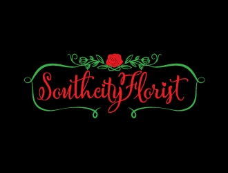 Southcity Florist logo design by josephope