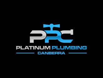 Platinum Plumbing Canberra logo design by haidar