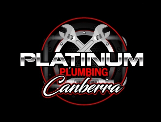 Platinum Plumbing Canberra logo design by Kanenas