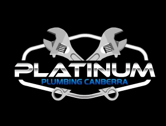 Platinum Plumbing Canberra logo design by Kanenas