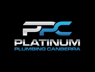 Platinum Plumbing Canberra logo design by RIANW