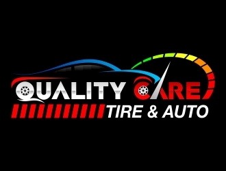 Quality Care Tire & Auto logo design by onetm