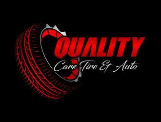 Quality Care Tire & Auto logo design by beejo