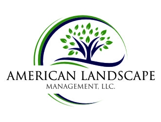 American Landscape Management, LLC.  logo design by jetzu