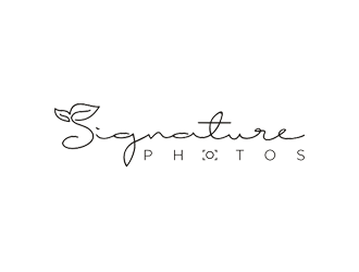 Signature.Photos logo design by zeta