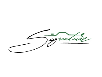 Signature.Photos logo design by Foxcody