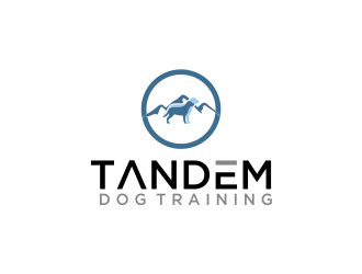 Tandem Dog Training  logo design by oke2angconcept