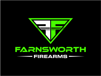 Farnsworth Firearms logo design by Girly