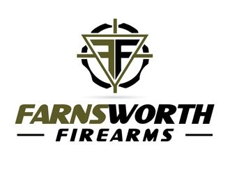 Farnsworth Firearms logo design by creativemind01