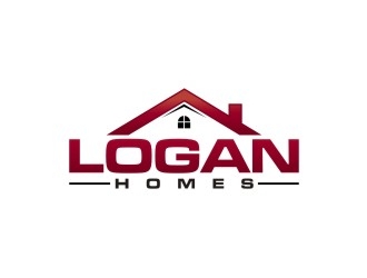 LOGAN HOMES logo design by agil