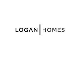 LOGAN HOMES logo design by asyqh
