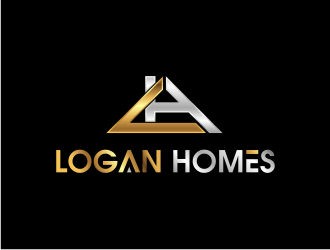 LOGAN HOMES logo design by Landung