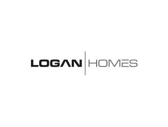 LOGAN HOMES logo design by alby