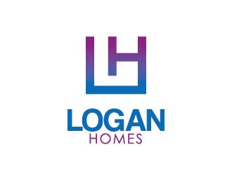 LOGAN HOMES logo design by czars