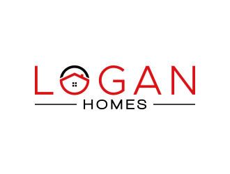LOGAN HOMES logo design by lexipej