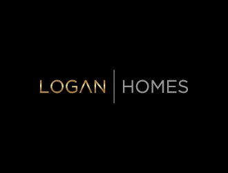 LOGAN HOMES logo design by labo