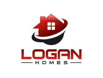 LOGAN HOMES logo design by mercutanpasuar