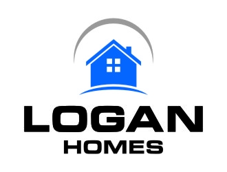 LOGAN HOMES logo design by jetzu