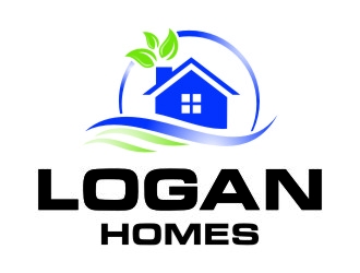 LOGAN HOMES logo design by jetzu