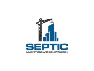 Septic innovations and construction logo design by R-art
