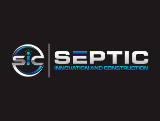Septic innovations and construction logo design by hidro