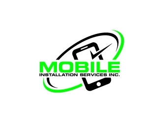 Mobile Installation Services Inc. logo design by Gaze