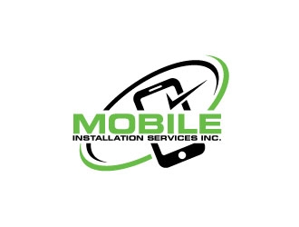 Mobile Installation Services Inc. logo design by Gaze